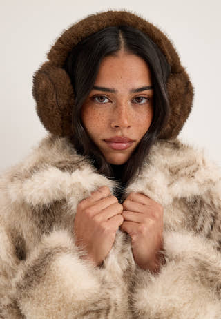 Pcjutlandia Earmuffs Brown
