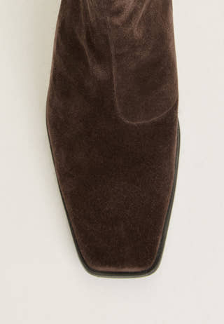 Fay Suede Boot Brown