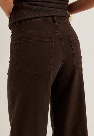 Onlmadison Blush Hw Wide Brown
