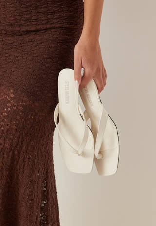 Tracie Leather Sandal