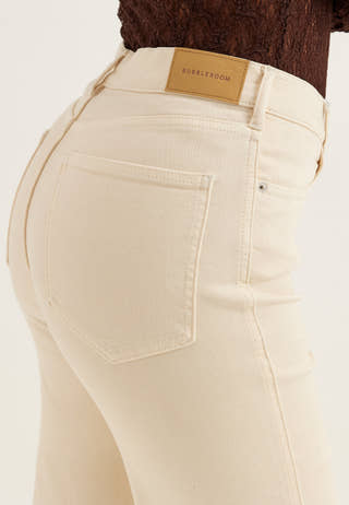 High Straight Leg Jeans