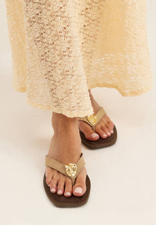 Meira Suede Sandal