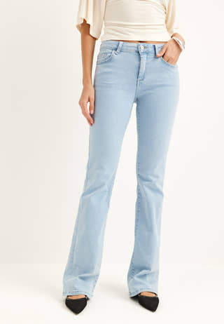 Onlblush Mid Flared Dnm