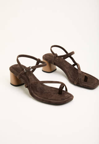 Evie Suede Sandal