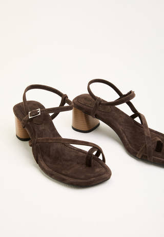 Evie Suede Sandal