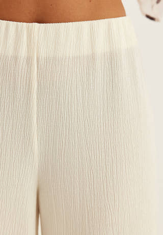Structure Wide Trousers