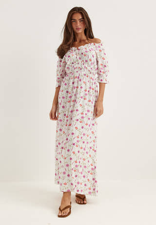 Smock Maxi Dress
