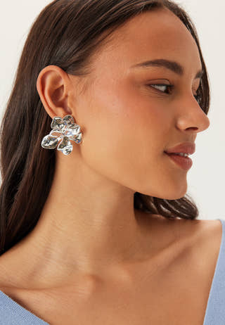 Halen Earrings Silver-plated