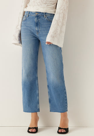 Linn High Straight Ankle Jeans