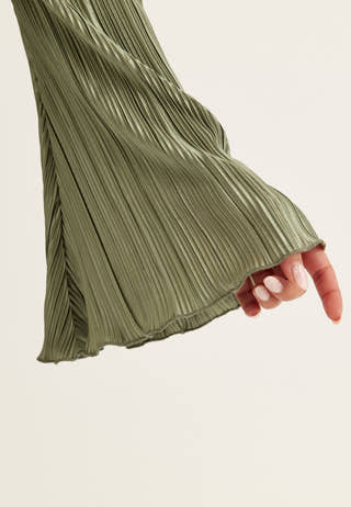 Pleated Frill Dress