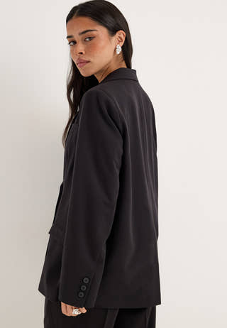 Double Breasted Blazer Black