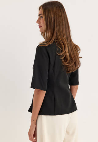 Suit Button Blouse