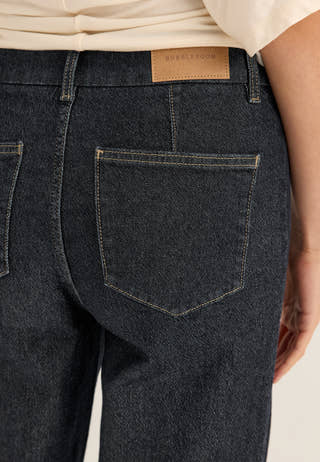 Front Seam Jeans Blue
