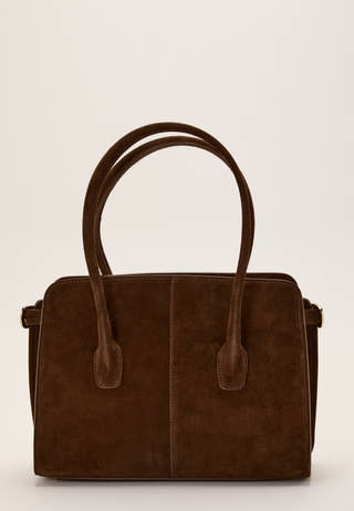 Loretto Suede Handbag