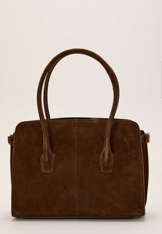 Loretto Suede Handbag