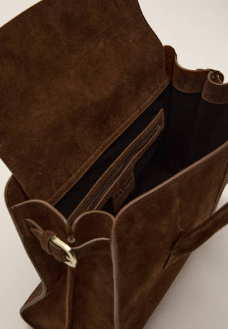 Loretto Suede Handbag