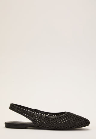 Onlakira-7 Woven Slingback Ballerina