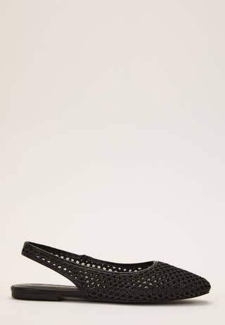 Onlakira-7 Woven Slingback Ballerina