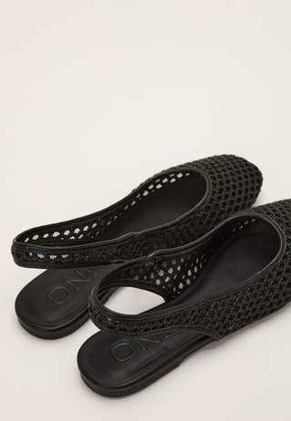 Onlakira-7 Woven Slingback Ballerina