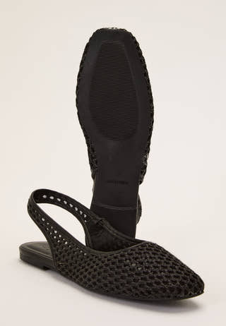 Onlakira-7 Woven Slingback Ballerina