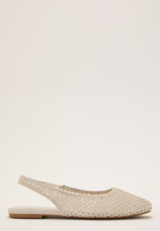 Onlakira-7 Woven Slingback Ballerina