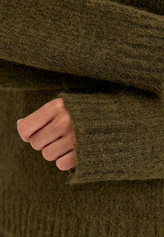 Knitted Sweater Green
