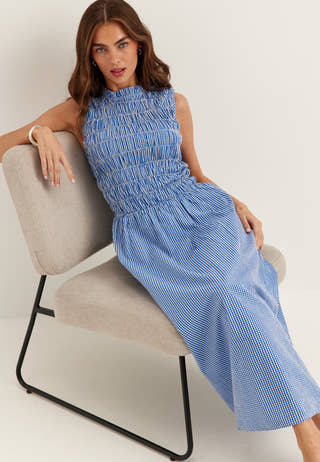 Onltamari Smock Check Dress