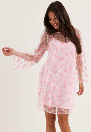 Vmmilla Ls Short Dress