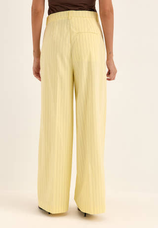 Objkasja Hw Lo Wide Pant Striped