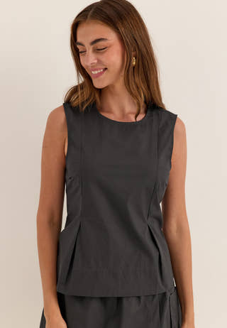 Objkaela S/L LO TOP Black