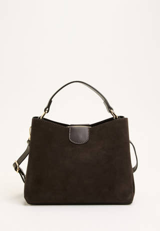 Novara Suede Handbag