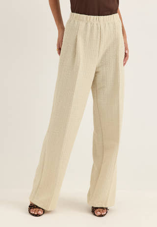 Pcamandia Hw Pants Beige