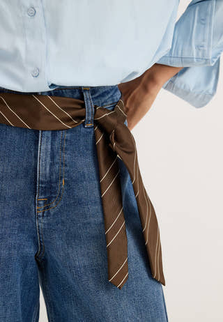 Onlhella Tie Brown