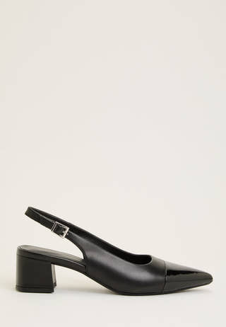 Marta Leather Pumps Black