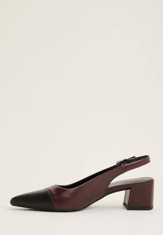 Marta Leather Pumps Red