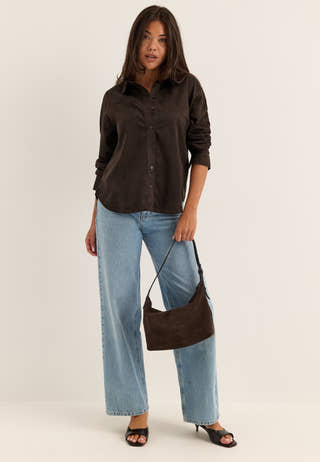 Vmkatty L/S SHIRT Brown