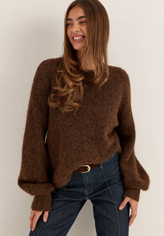 Onlnellie Ls O-neck Knt