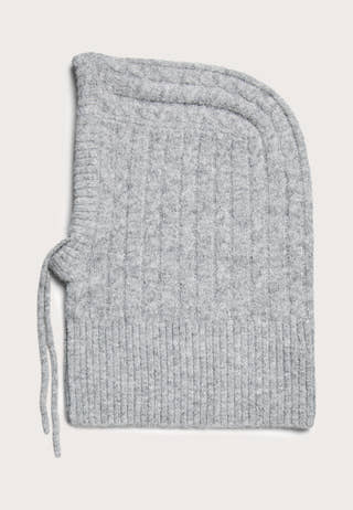 Pcnambi Cable Balaclava Grey