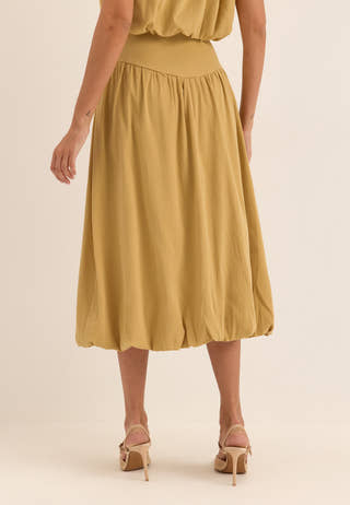 Vmblake Hw Balloon 7/8 SKIRT Yellow