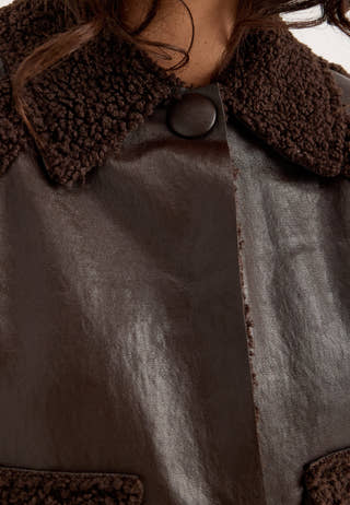 Yasfilia Ls Jacket Brown