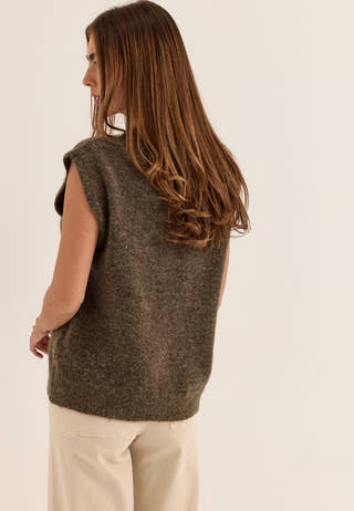 Slwlulu Sl Knit Vest
