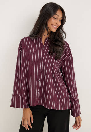 Vistelora L/S SHIRT Striped
