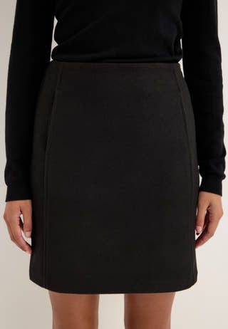 Vizikka Hw Short Skirt Black