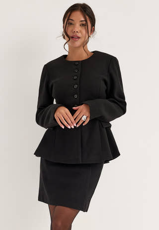 Vizikka Hw Short Skirt Black