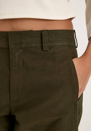 Onlclair Mw Barrel Pant Green