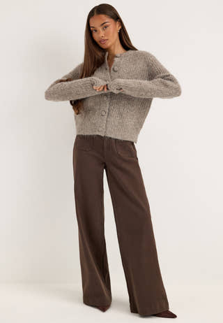 Slwgabriella Ls Button Cardigan