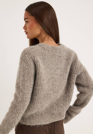 Slwgabriella Ls Button Cardigan