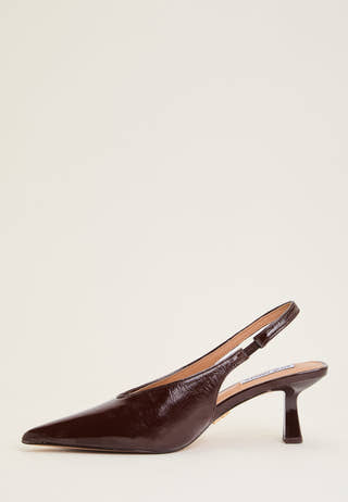 Alari Leather Slingback Brown