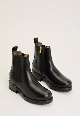 Mount Kimberly Leather Boot Black