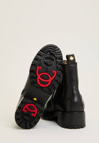 Mount Kimberly Leather Boot Black